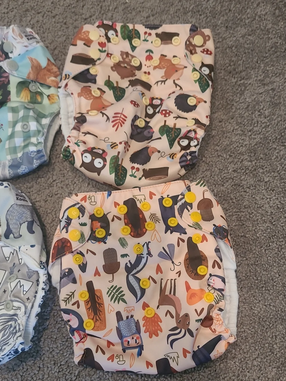 Mama Koala Cloth Diaper Covers Lot Of 6